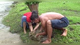 野人兄弟吃瓜,野人兄弟的瓜田奇遇记